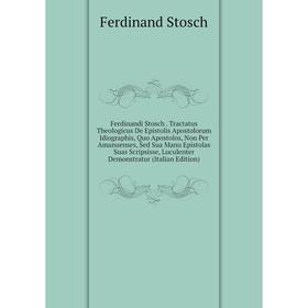 

Книга Ferdinandi Stosch