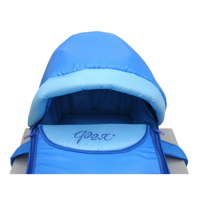 

Переносная люлька-кокон «Фея», цвет голубой