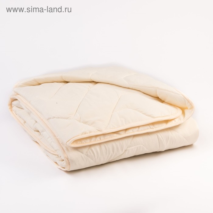 Одеяло Миродель всесезонное, овечья шерсть, 175*205 ± 5 см, микрофибра, 200 г/м2