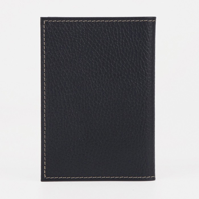 Обложка для автодокументов, чёрный флотер