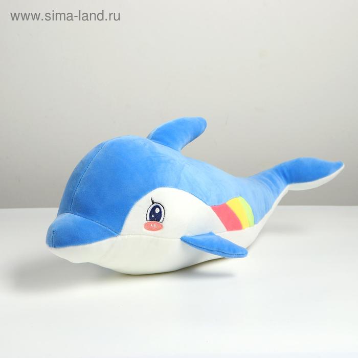 Мягкая игрушка «Дельфин», 50 см, цвета МИКС мягкая игрушка дельфин 50 см цвета микс