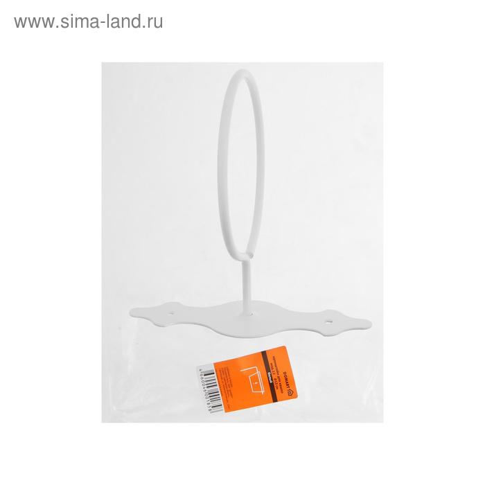 Кронштейн для кашпо мод.12  d13 см, белый