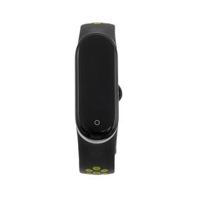 

Фитнес-браслет Smarterra Fitmaster TON, 0.96”, TFT, IP65, NFC, 90 мАч, чёрно-зеленый
