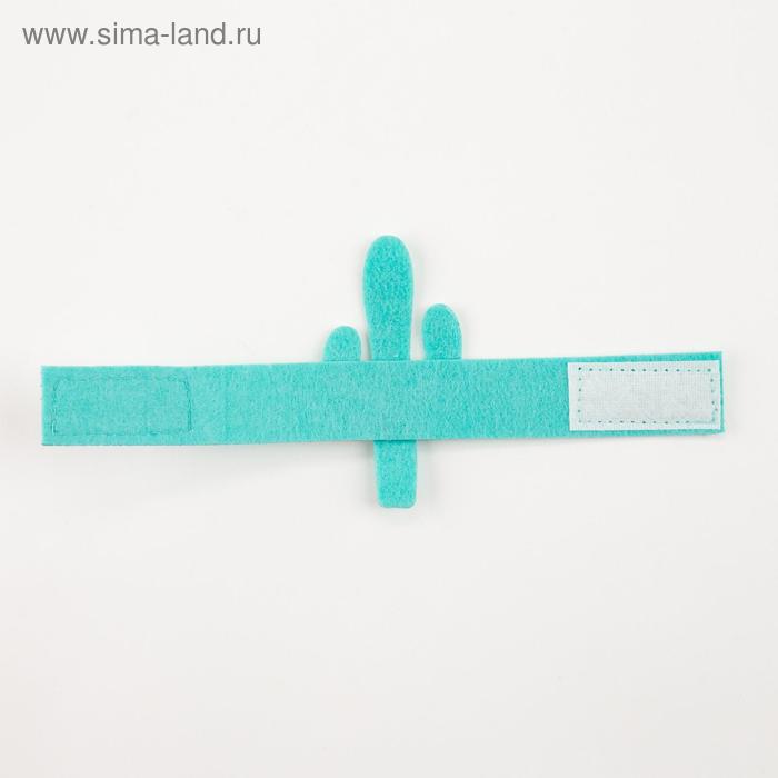 

Кольцо для салфетки "Кактус" 4,4 х 8,5 см, 100% п/э, фетр