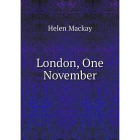 

Книга London, One November