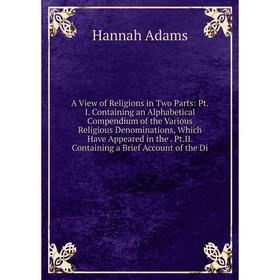 

Книга A View of Religions in Two Parts