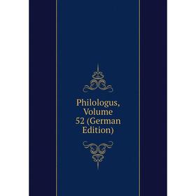 

Книга Philologus, Volume 52 (German Edition)