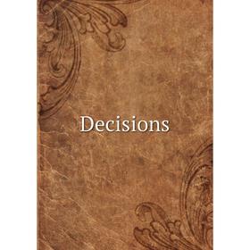 

Книга Decisions