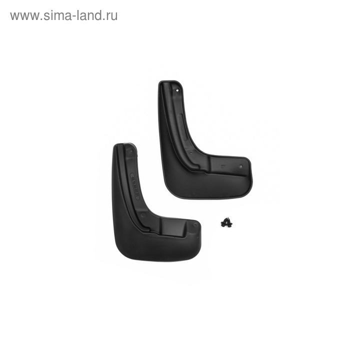 фото Брызговики задние для skoda rapid, 2012-2020, 2020 - н.в., volkswagen polo 2020 - н.в. лифтбек в пакете, набор 2 шт frosch