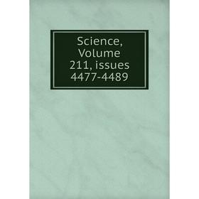 

Книга Science, Volume 211, issues 4477-4489