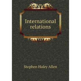 

Книга International relations