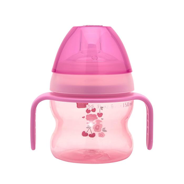 Поильник StarterCup со сверхмягким носиком 150мл цвет розовый от 4 месяцев 697₽