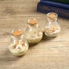 

Сувенир в бутылке "Ракушки" 8*6см, микс