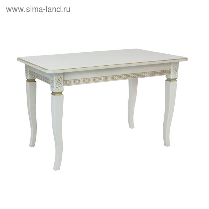 

Стол раздвижной Leset Дакота 1Р, слоновая кость ,патина золото 1200/1600х700х760