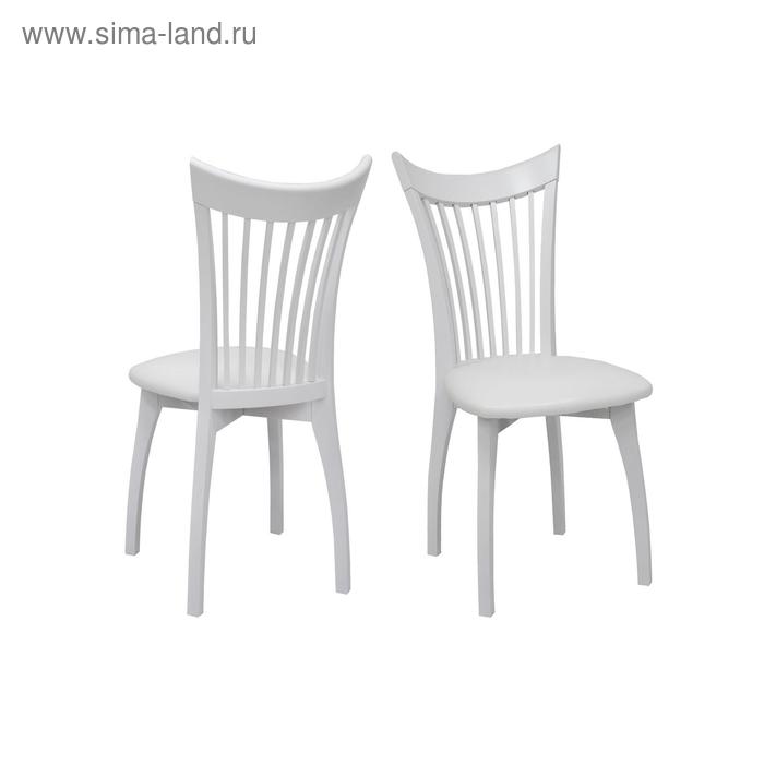 

Стул Leset Орегон, белый ral 9003, обивка к/з селена белый ик32.03