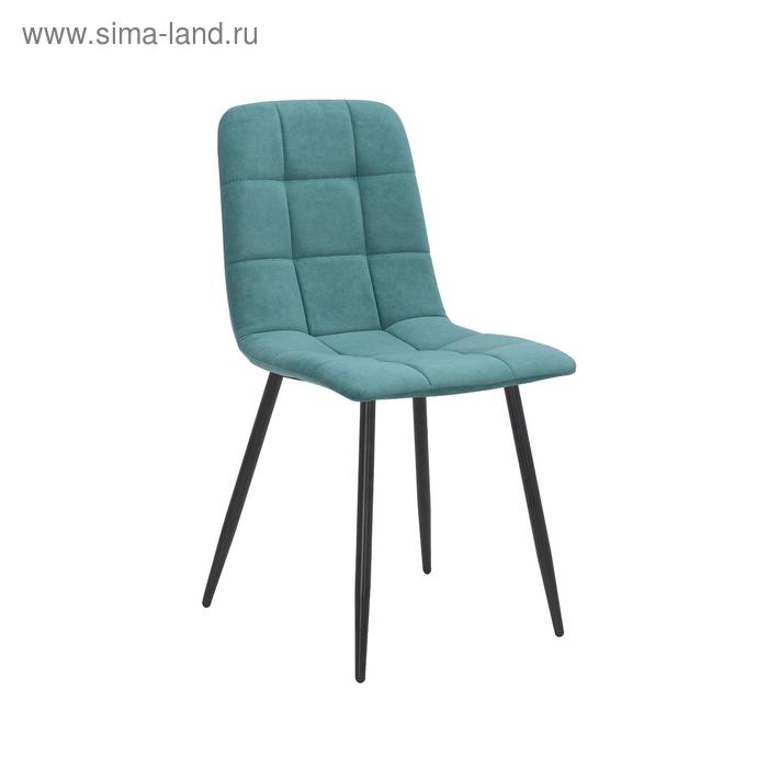 

Стул Leset Скай, металл черный/велюр ultra mint ментол