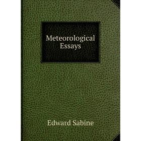 

Книга Meteorological Essays
