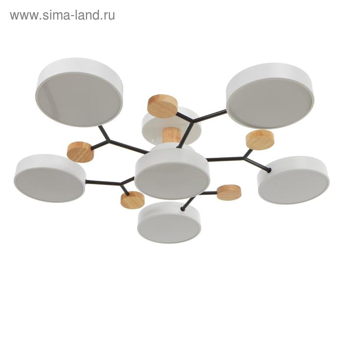 

Светильник 35436/6 LED 144Вт 3000-6000К белый-черный 80х80х17 см BayerLux