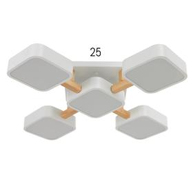 

Светильник 35448/5 LED 120Вт 3000-6000К белый 62х62х11,5 см