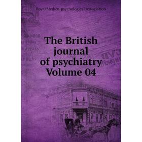 

Книга The British journal of psychiatry Volume 04