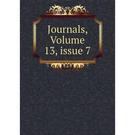 

Книга Journal s, Volume 13, issue 7