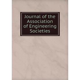 

Книга Journal of the Association of Engineering Societies