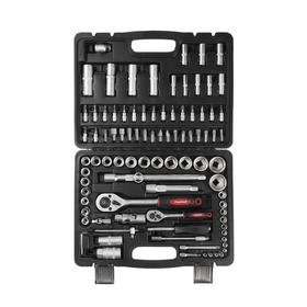 

Набор инструментов MAXPILER 42406, 1/4", 1/2", 4-32 мм, 94 предмета
