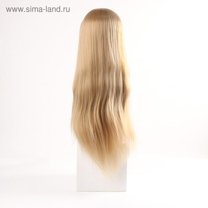 фото Голова учебная, искусственный волос, 55-60 см, без штатива, цвет блонд queen fair