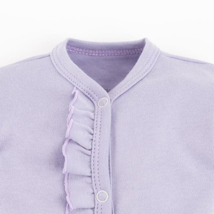 фото Комбинезон с рюшей крошка я, basic line, рост 68-74 см