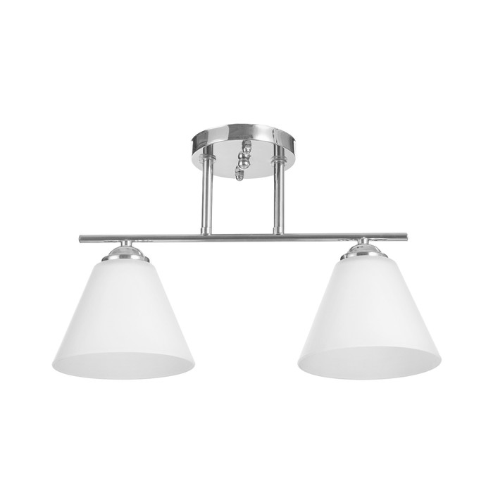 

Люстра "Лаура" 2x60Вт E27 хром 44х14х30 см BayerLux