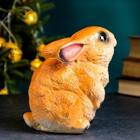 

Фигура "Заяц веселый" рыжий, 14х10х16см