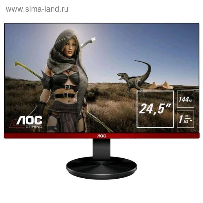 фото Монитор aoc gaming g2590fx 24.5", tn, 1920x1080, 144гц, 1мс, vga, hdmi, dport, чёрный