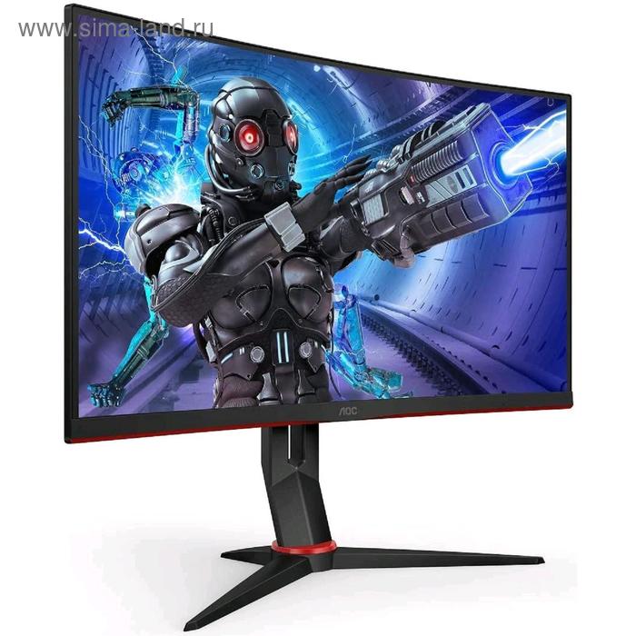 фото Монитор aoc gaming c27g2zu 27", va, 1920x1080, 240гц, 0.5мс, hdmi, dport, чёрный