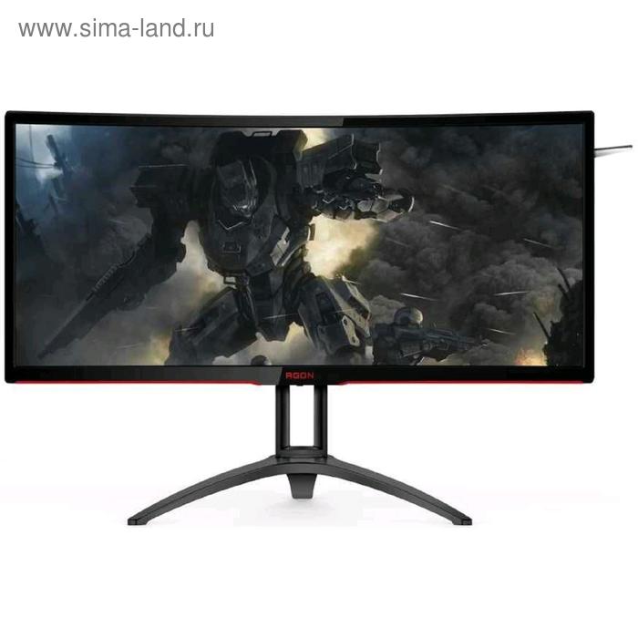 фото Монитор aoc gaming ag352ucg6 35", mva, 3440x1440, 120гц, 4мс, hdmi, dport, чёрный