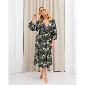 

Комплект (халат и комбинация) KAFTAN, 44-46, зелен/роз
