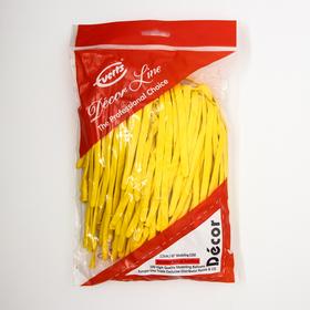 

Шар для твистинга 260, стандарт, пастель, желтый, набор 100 шт.