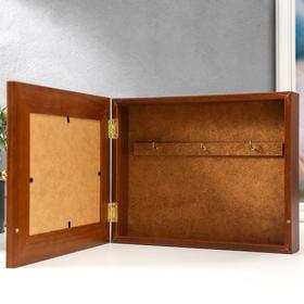 

Ключница "home 04" орех 19х24 см
