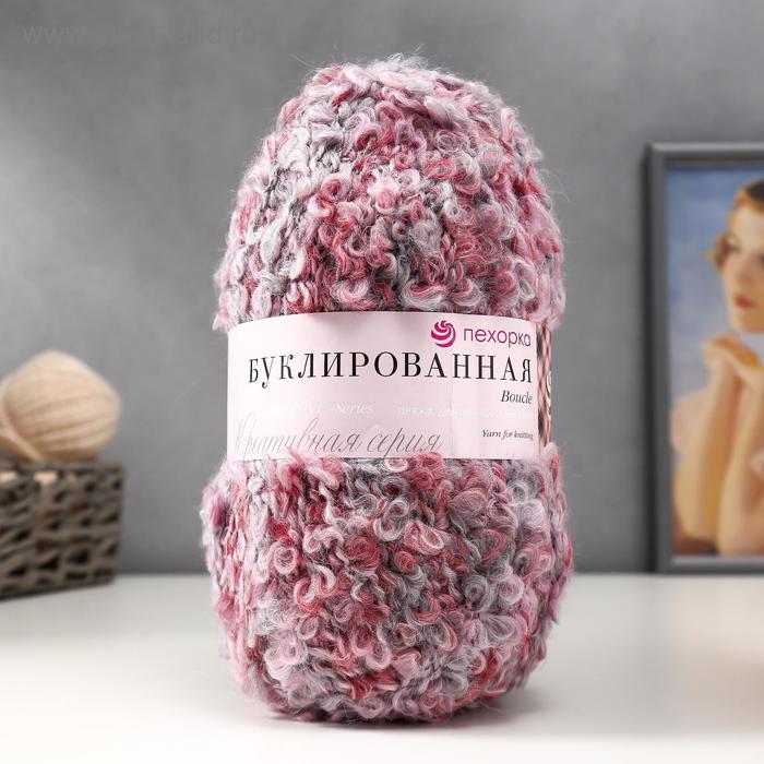 

Пряжа "Буклированная" 30% мохер,20% шерсть,50% акрил 220м/200гр (1117 М)