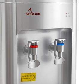 

Кулер для воды APEXCOOL 09 LD, с охлаждением, 550 Вт, серебристый