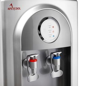

Кулер для воды APEXCOOL 95 LD, нагрев и охлаждение, 550/70 Вт, серебристый