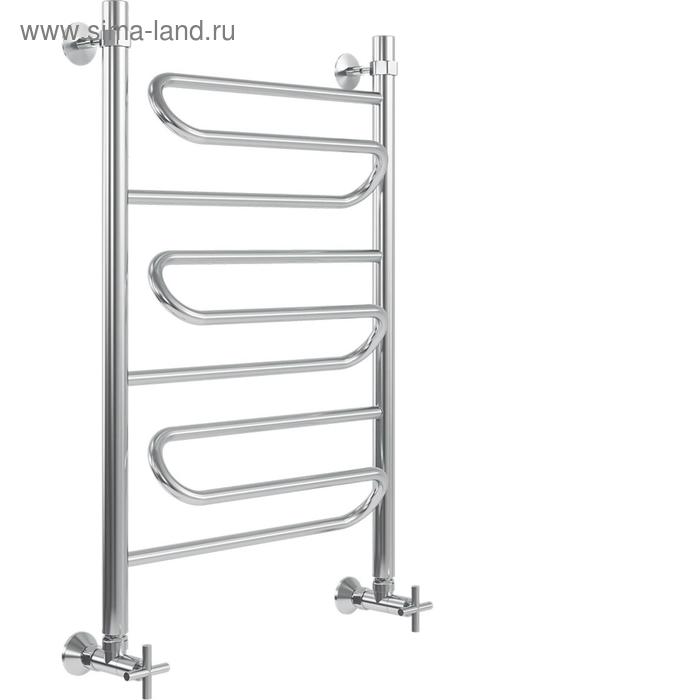 

Полотенцесушитель водяной "НИКА" Curve ЛZ, 800 x 600 мм, без полочки, хром