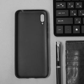 

Чехол Innovation, для Huawei Honor 8A/Y6 2019, силиконовый, матовый, черный