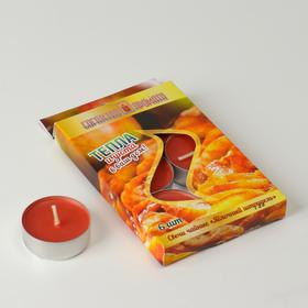 

Свечи чайные ароматические, 6 штук, яблочный штрудель