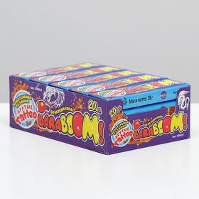 

Жевательная резинка Baraboom со вкусом колы с переводными татуировками для мальчика, 28г.
