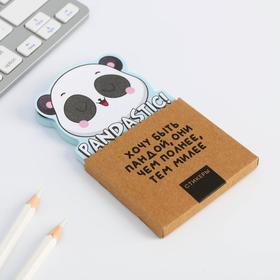 

Фигурный блок бумаги в крафтовом пакете Pandastic