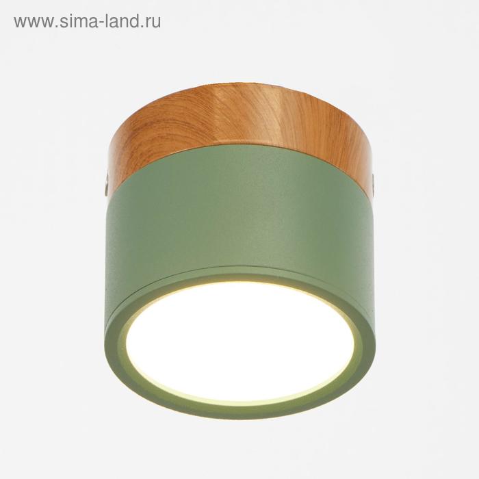 Светильник LED 7Вт 4000К зеленый 7,5х7,5х6,3 см