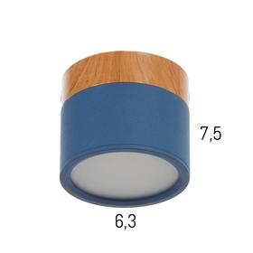 

Светильник LED 7Вт 4000К синий 7,5х7,5х6,3 см