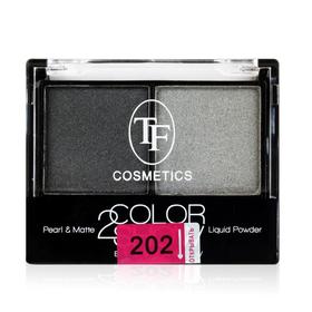

Тени для век TF Color Show Eyeshadow, ТЕ-21-202C, тон 202 стальной серый и мокрый асфальт