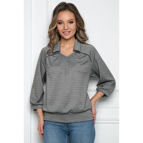 

Блузка женская «Раббио блэк браун», размер 52