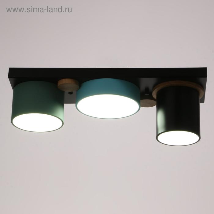 

Светильник 35430/3 LED 30Вт 3000-6000К черный-зеленый-синий 35х15х15 см